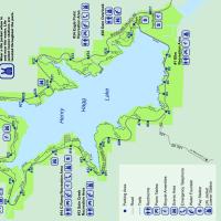 Hagg Lake Trail map