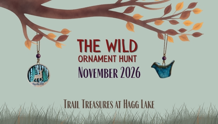 fall hunt logo with tree and ornaments