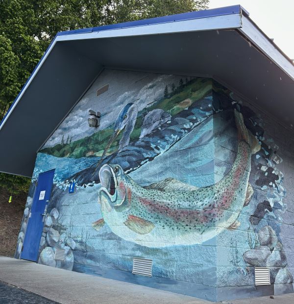 new mural fishished