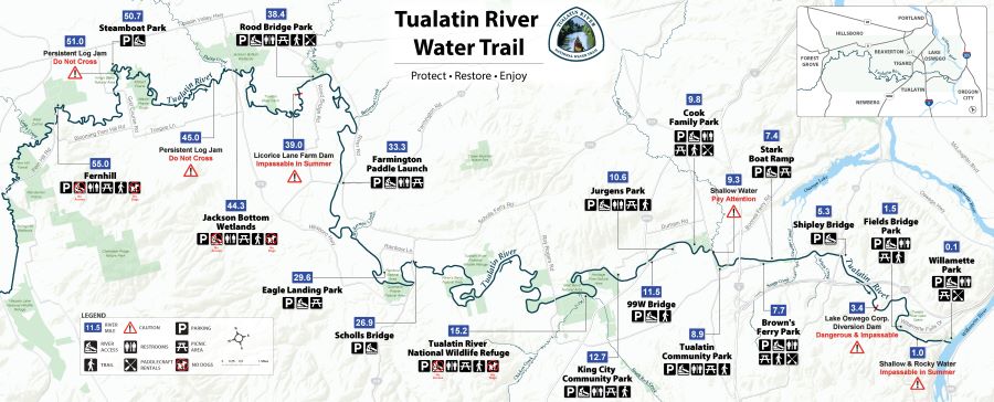 river map trail